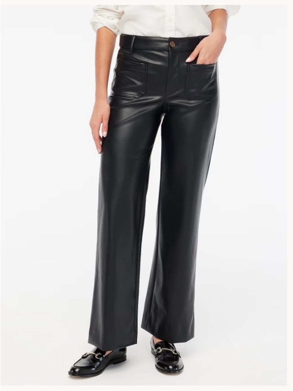 J. Crew Leather Pants